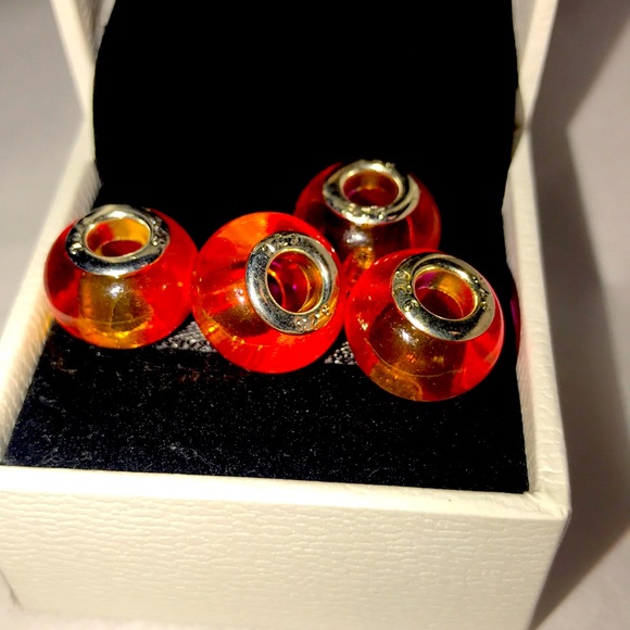 New 925-Charm Bead Fit Necklace Bracelet - Picture 7 of 9